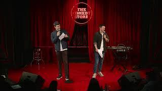 Mark Normand & Sam Morril Working Out Their Roast Jokes for Netflix's Torching 2024