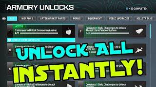 Complete All Armory Unlock Challenges INSTANTLY In MW3 & Warzone