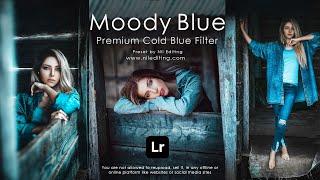 Lightroom Presets DNG & XMP Free Download | Moody Blue Mobile Lightroom Tutorial