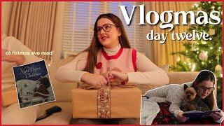 spend the most festive christmas eve with me  Vlogmas day 12