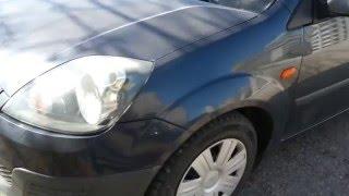 Ford Fiesta Mk6- Hazy headlight restoration