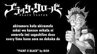 Black Clover Opening 2 Full『PAiNT it BLACK』by BiSH | Lyrics