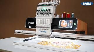 BABA Single Head High Speed Embroidery Machine 20/32 inches (800/500 mm)