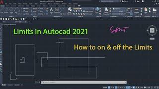 How to Use [Set] limits command in Autocad | Tamil | SMT