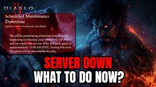 Diablo 4 Server are down today - What to do now? Season 5 Preparation
