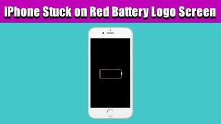 iPhone Stuck on Red Battery Logo Screen