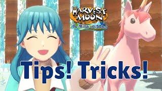 Tips and Tricks for Harvest Moon The Winds of Anthos