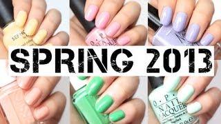 Favorite Spring Nail Polish 2013 | MakeupMarlin