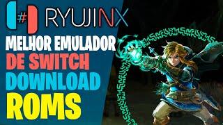 RYUJINX AVA MELHOR EMULADOR DE NINTENDO SWITCH