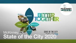 McKinney, TX State of the City 2020