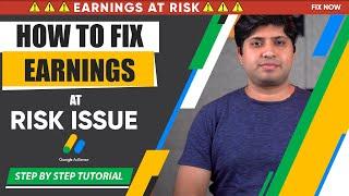 How to Fix Earning At Risk Issue in Adsense | Ads.txt Error Explained in Hindi | What is Ads.txt?