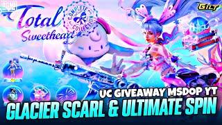 Glacier Scarl Ultimate Spin New ultimate set bgmi 3.6 update ultimate crate opening #bgmi #pubg