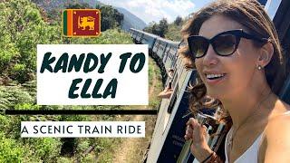 Taking the famous Kandy to Ella Scenic Train Ride! I Ella & Mirissa Beach VLOG