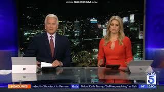 KTLA 5 News at 10pm Saturday open May 11, 2019