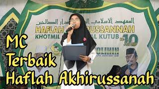 MC terbaik haflah akhirussanah ke 10 Pondok pesantren DARUSSHOLIHIN