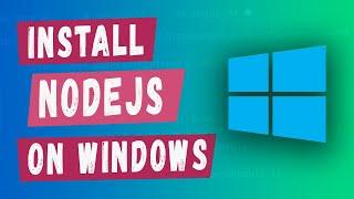 How to Install Nodejs on Windows: How to Use NVM to install and manage NodeJS