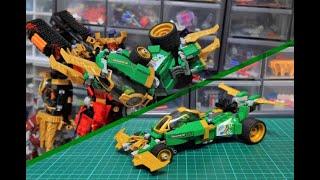 LEGO 71765 Updated Ninja Ultra Combo Mech - Part 3: Lloyd's Energy Racer