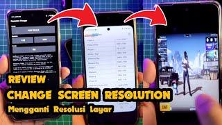 Nyobain Resolusi Iphone X & IPad Pro Di Device Xiaomi | Review Aplikasi Resolution Changer