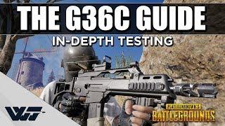 THE G36C GUIDE - What you need to know! In-depth testing & comparison with SCAR-L - PUBG