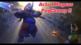 Ar1se Big Magnus At The Office And Mirana Shard So Good Dota 2 Highlights!