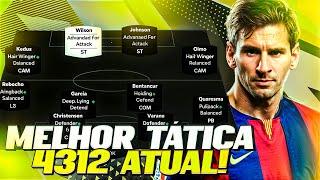 FC 25 - MELHOR FORMAÇÃO TÁTICA 4-3-1-2 BUGADA ATUALIZADA ULTIMATE TEAM!