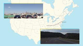 New York, NY to Cincinnati, OH: A Complete Real Time Road Trip