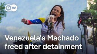 Venezuela's opposition leader freed following months of being in hiding | DW News