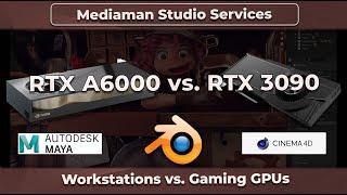What is the best GPU, A6000 or the RTX 3090.The truth for rendering, Workstation GPU vs. Gaming GPU