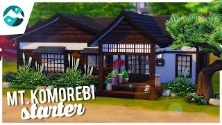 Mt. Komorebi Starter Home | The Sims 4 Speed Build - Snowy Escape