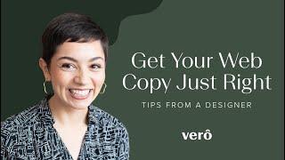 Website Copywriting Tips: Pro Tips from a Brand & Web Designer