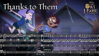 The Owl House: Thanks To Them - Main Title (Piano Arrangement)