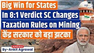 Supreme Court's 8:1 Verdict: Upholding States' Rights On Mineral Tax Royalty