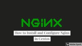 How to Install and Configure Nginx on CentOS/RHEL