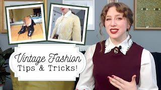 Vintage Fashion Tips and Tricks! // Vintage Style for Beginners