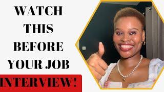 HOW TO ALWAYS PASS YOUR JOB INTERVIEWS + GRWM