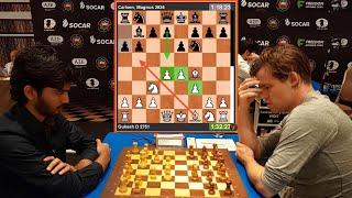  Gukesh (India no.1) vs Magnus Carlsen (World no.1)