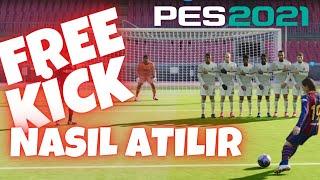 PES 2021 FRİKİKTEN GOL Atma / Frikikten  Nasıl Gol Atılır Pes 2021?   pes 2021 freekikten gol