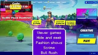 RideYT The Biggest Vbucks Giveaway Channel ~ Trailer ~ Fashion Shows, Scrims, Hide & Seek +More LIVE