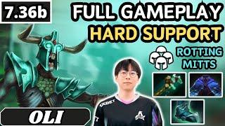 7.36b - Oli UNDYING Hard Support Gameplay 25 ASSISTS - Dota 2 Full Match Gameplay