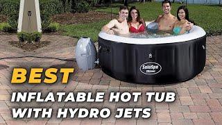 Best Inflatable Hot Tub with Hydro Jets - Relaxing at HOME