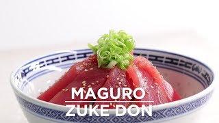 Maguro Zuke Don (Soy-marinated Tuna Bowl)