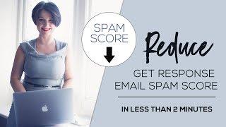 Get A Zero Spam Score With Get Response - Avoid Email Spam Getresponse