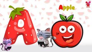 Alphabets ABC | A for Apple | KiddiTube Live