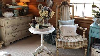 SEE THE ‘SPRING INFLUENCE’ DEB ADDED TO THE MASTER BEDROOM AND ENJOY HER NEEDLEWORK TOO!- CSV196