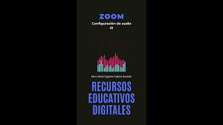 Zoom - Configurar audio para clases