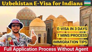  UZBEKISTAN E-Visa for Indians | Complete Guide for 2024