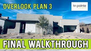 Overlook Tri Pointe Homes Plan 3 Final Walkthrough | $1.175+ mil, 4 bds, 4.5 bas, 3254 sq. ft.