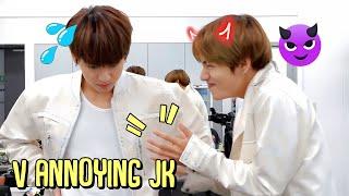 BTS Taehyung Teasing Jungkook - A Cute Compilation