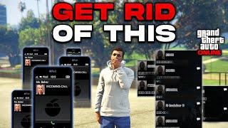 How To Stop Getting Annoying Phone Calls And Messages in GTA 5 Online