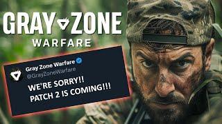 Gray Zone Warfare Patch 1 Rough Start | New Content Teased